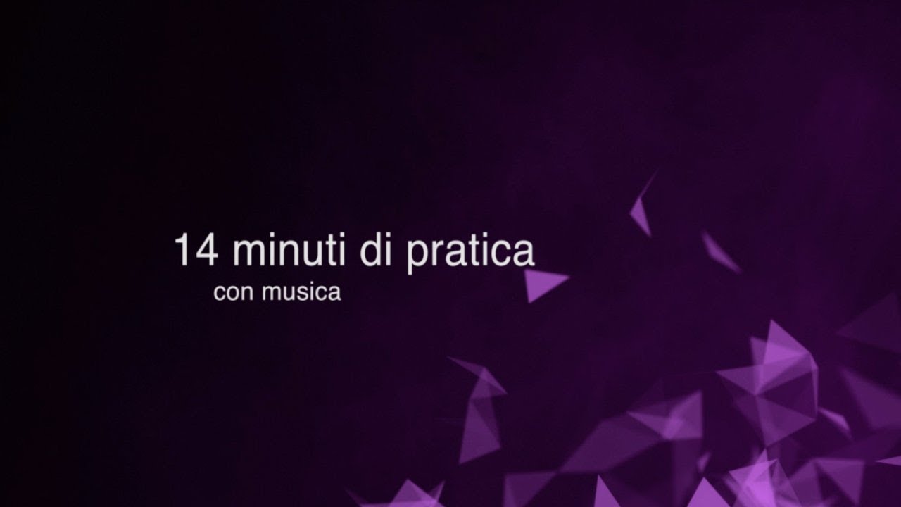 Mindfulness - meditazione di 14 minuti con musica