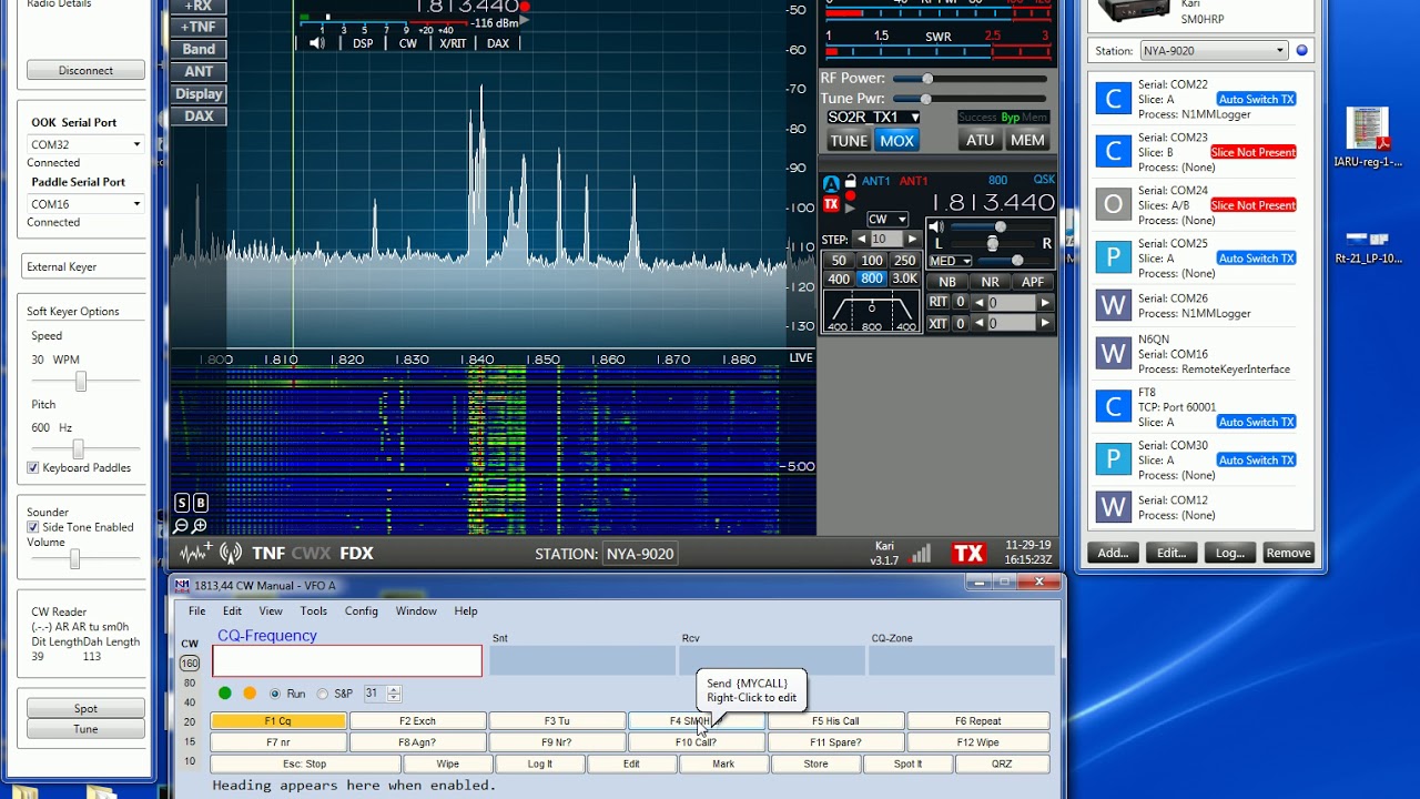 NQ6N new remote Flexkeyer over API that works with N1MM.