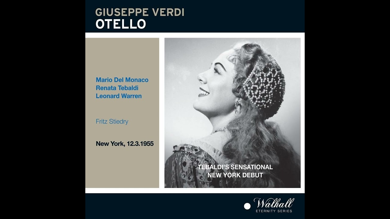 Renata Tebaldi's 1st broadcast at the MET -  