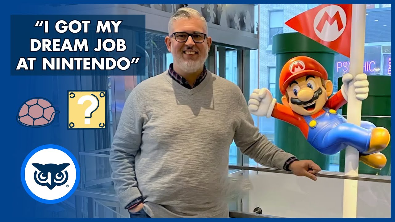 WGU grad lands dream job at Nintendo of America