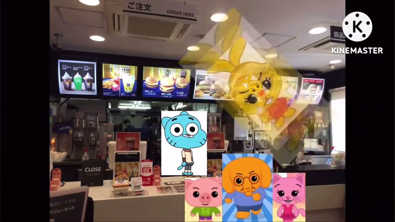 Acuarela está castigada por destruir al McDonald’s