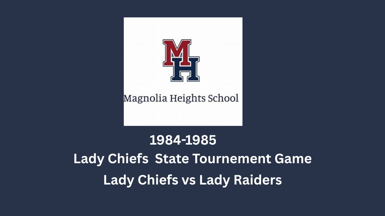 MH Varsity Girls  State Tourney Game 1984 1985