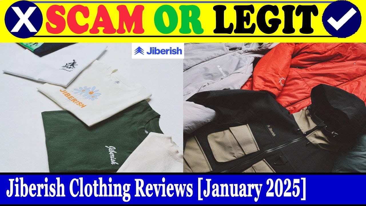 Jiberish Clothing Reviews (Jan 2025) - Is This A Legitimate Website? Find Out! | Scam Inspecter