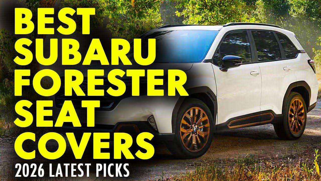 ✅ Топ-5: Лучшие чехлы на сиденья Subaru Forester 🚗 Чехлы для сидений Subaru Forester 🚗 США 🚗 2026