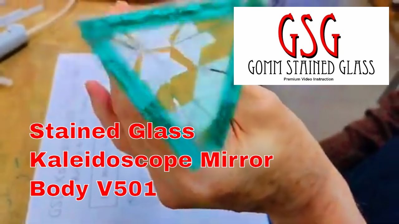 Stained Glass Kaleidoscope Step 1 Mirror Body V501