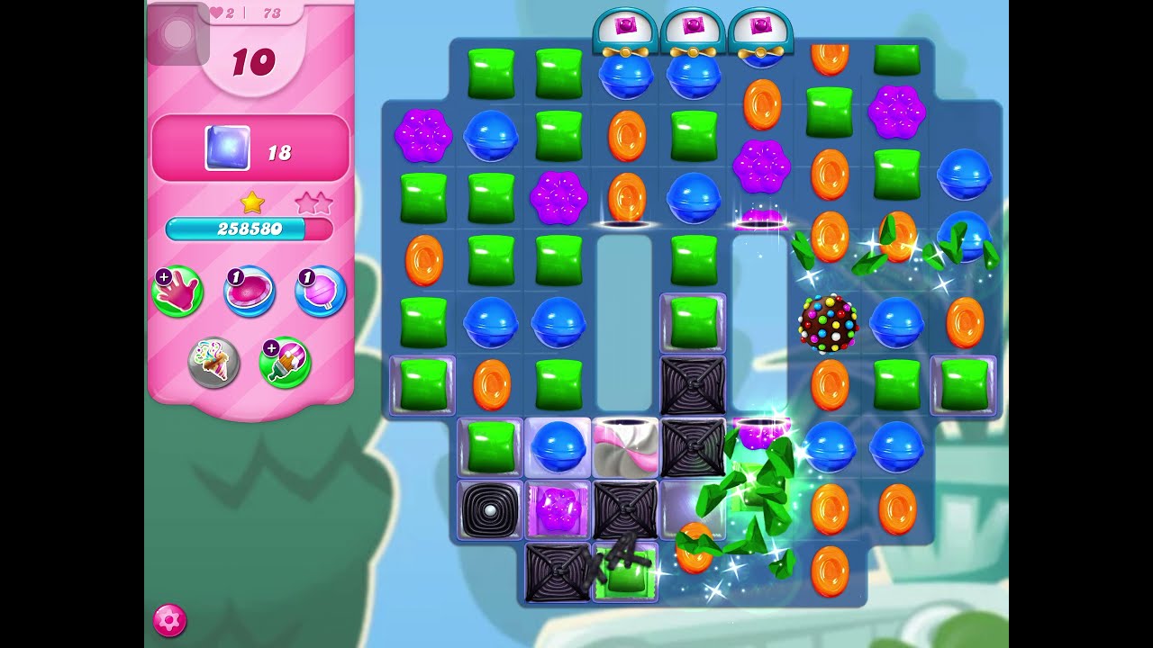 Candy Crush Saga Level - 72 is Nightmarishly Hard Level With No Boosters | @PlaystationGamepoint