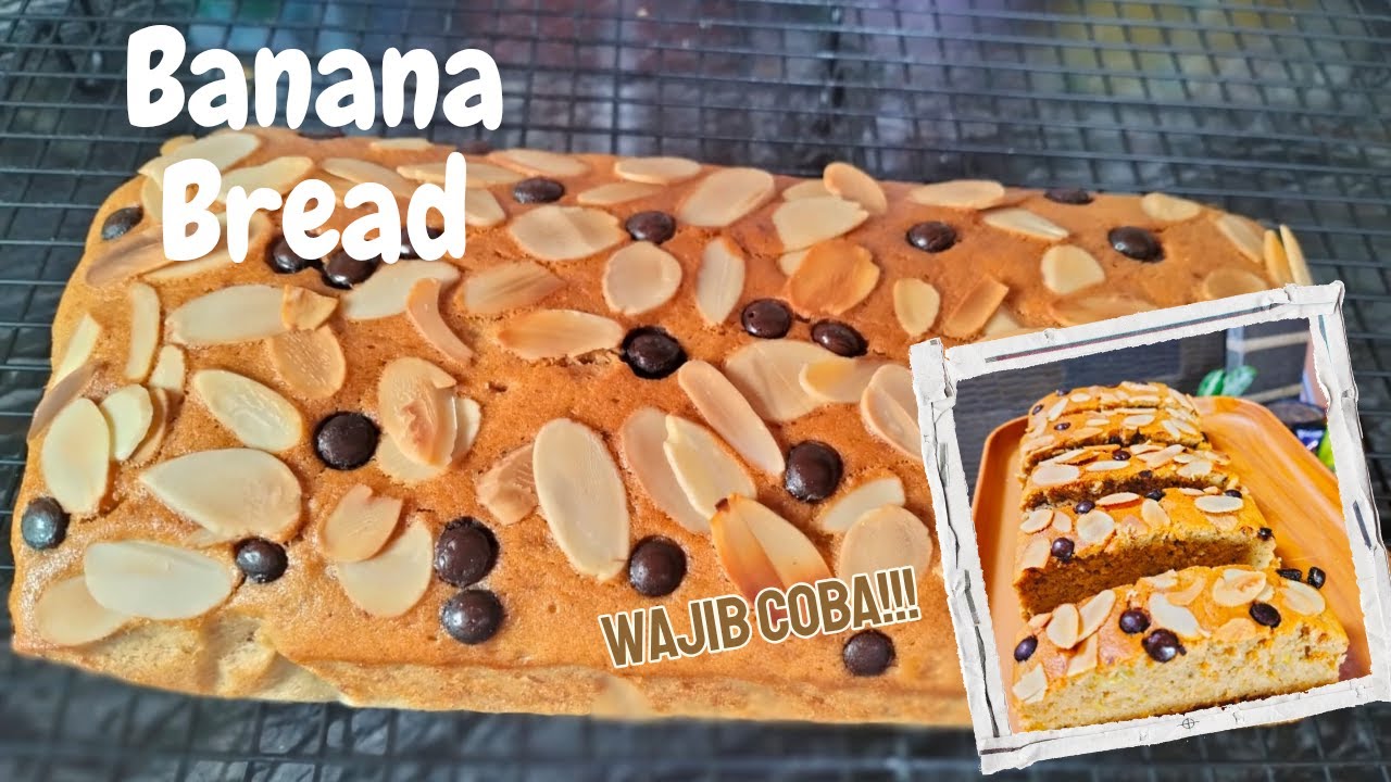 Resep Banana Bread Super Moist Wajib Coba !!!!!
