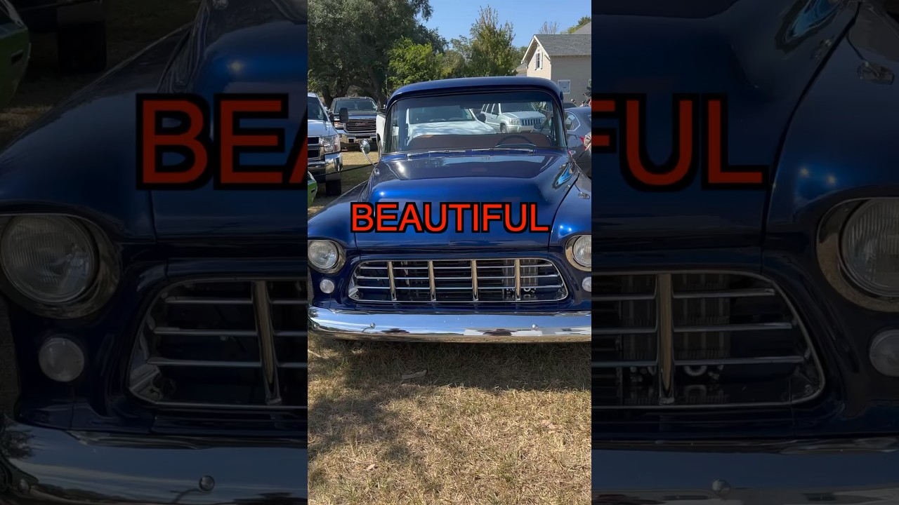 🛻💨 1955 CHEVY 3100 Task Force Pickup Truck at Cruisin' the Coast | Chevrolet 