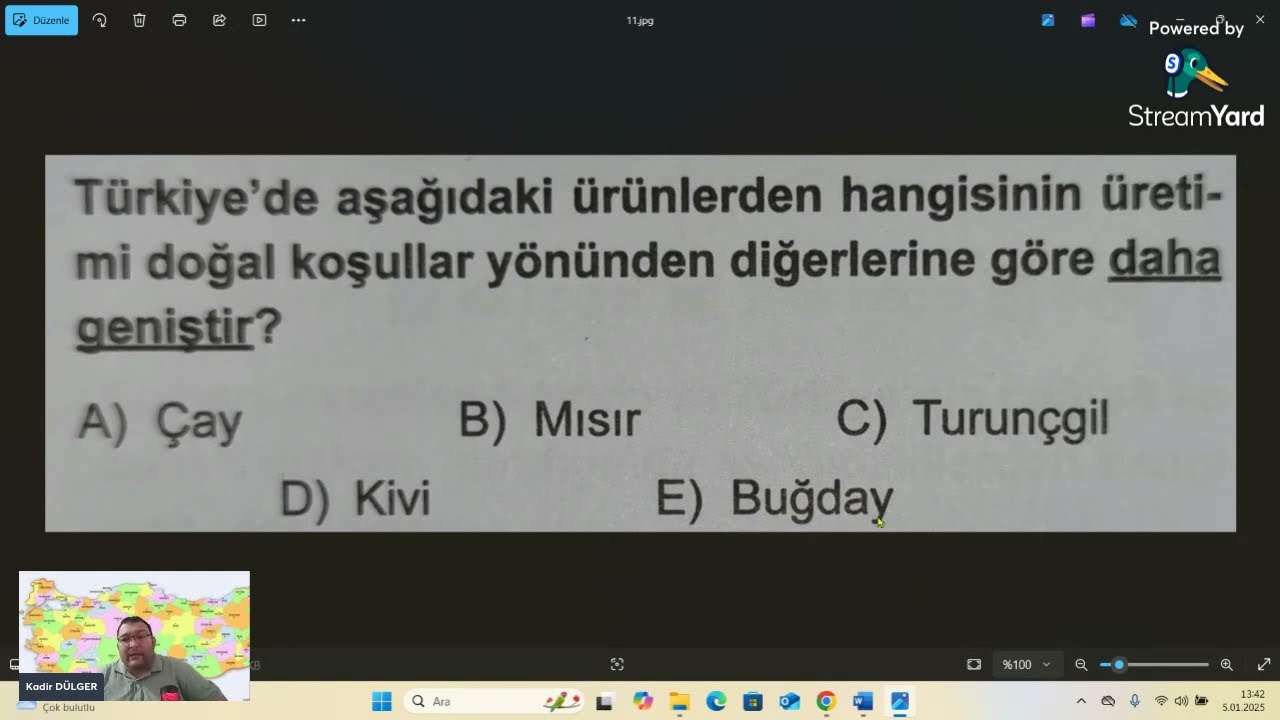 13.) TÜRKİYE'DE TARIM SORU ÇÖZÜMÜ AGS - KPSS