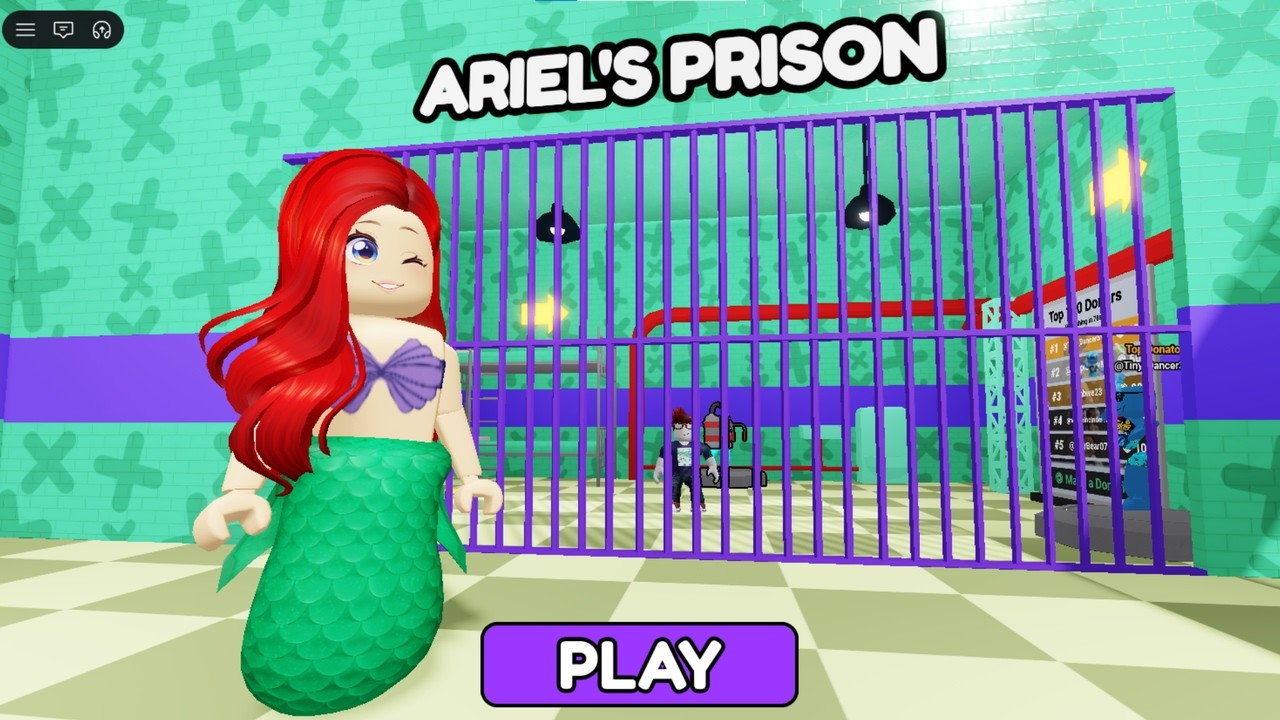 🧜‍♀️ ARIEL'S PRISON RUN OBBY! | Epic Escape Challenge 🔥