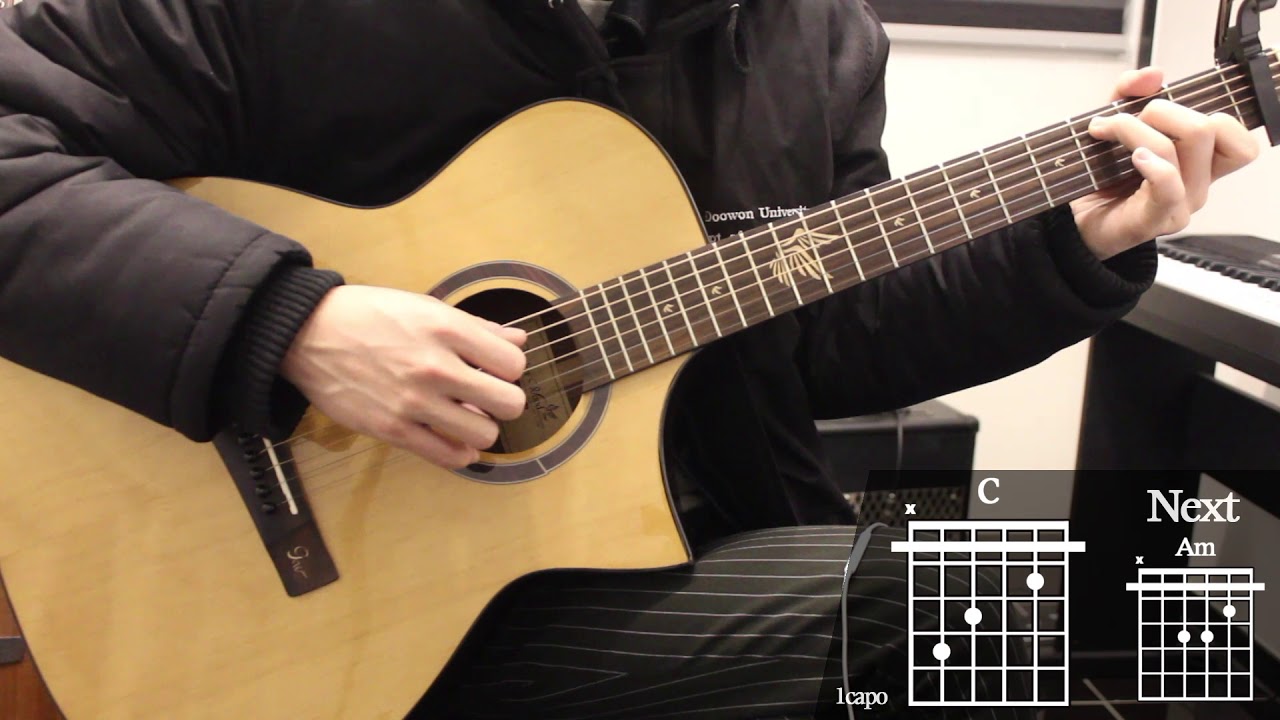 Sorry - Halsey Guitar Cover for Beginner Playing by [Musicdrawing]