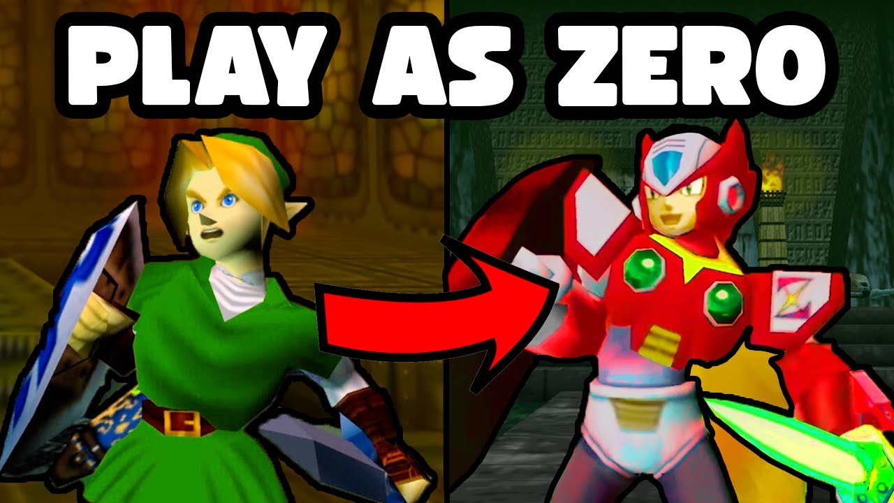 Someone made an Insane MegaMan Mod for Ocarina of Time