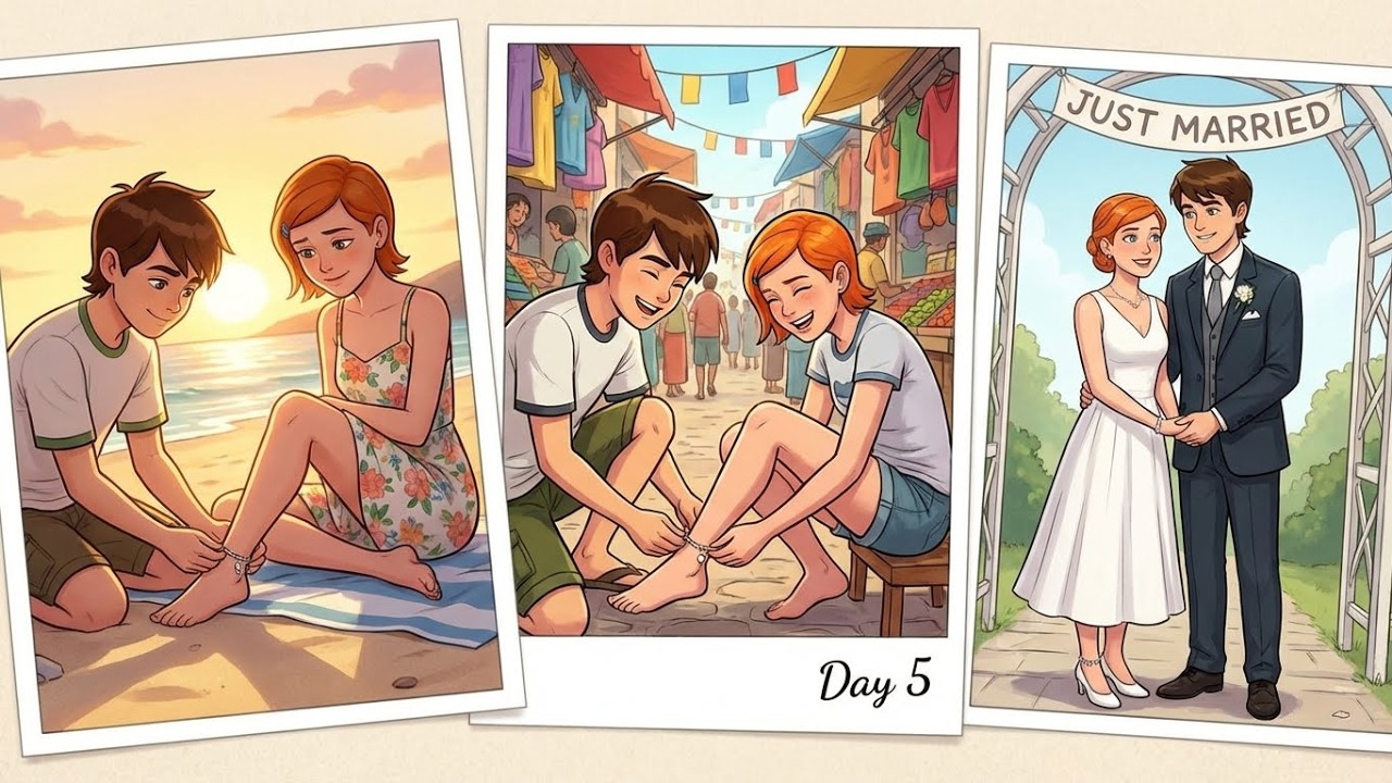 It Started with an Anklet! ✨ Ben & Gwen’s Heartwarming Journey from Vacation to Marriage