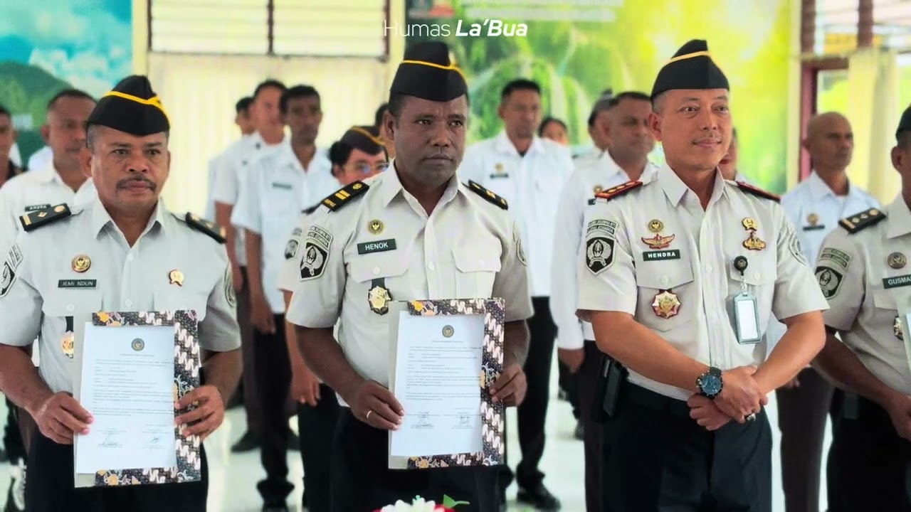 APEL PAGI BERSAMA & PENANDATANGANAN JANJI KINERJA, LAPAS KELAS IIB ATAMBUA.