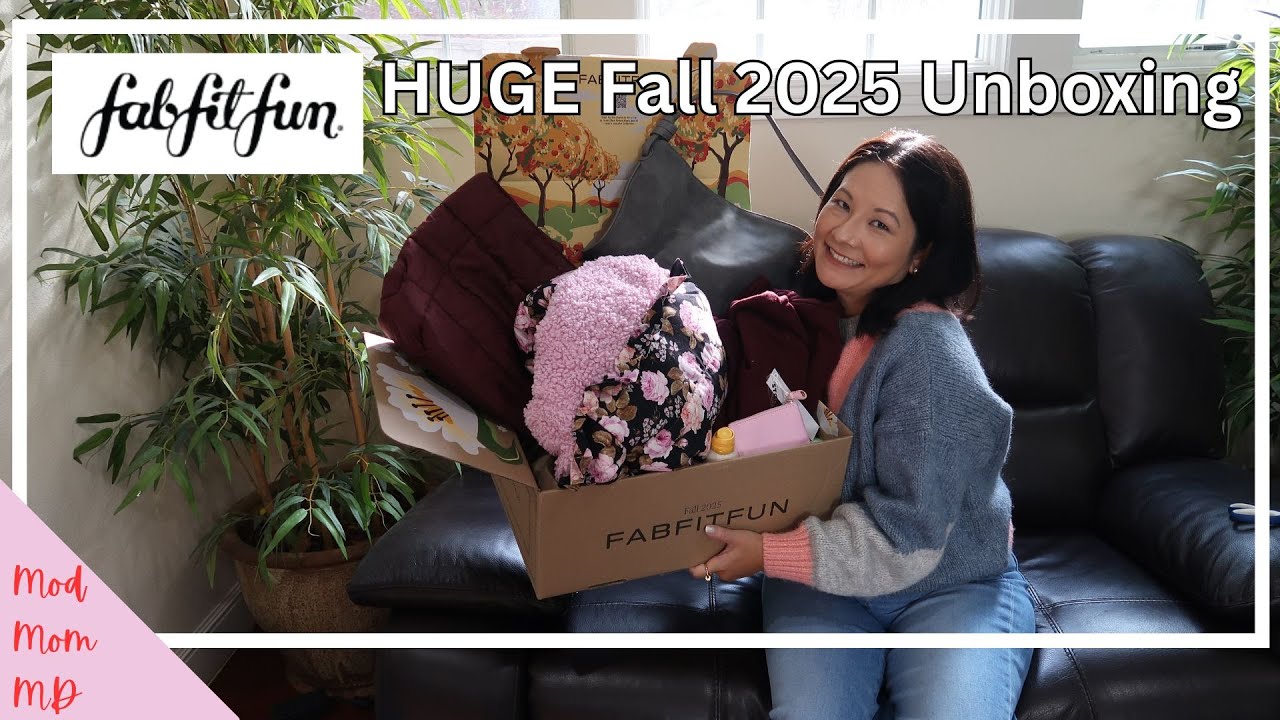 HUGE FabFitFun Fall 2025 Unboxing | Customization & Add-Ons | Not Sponsored | modmom md