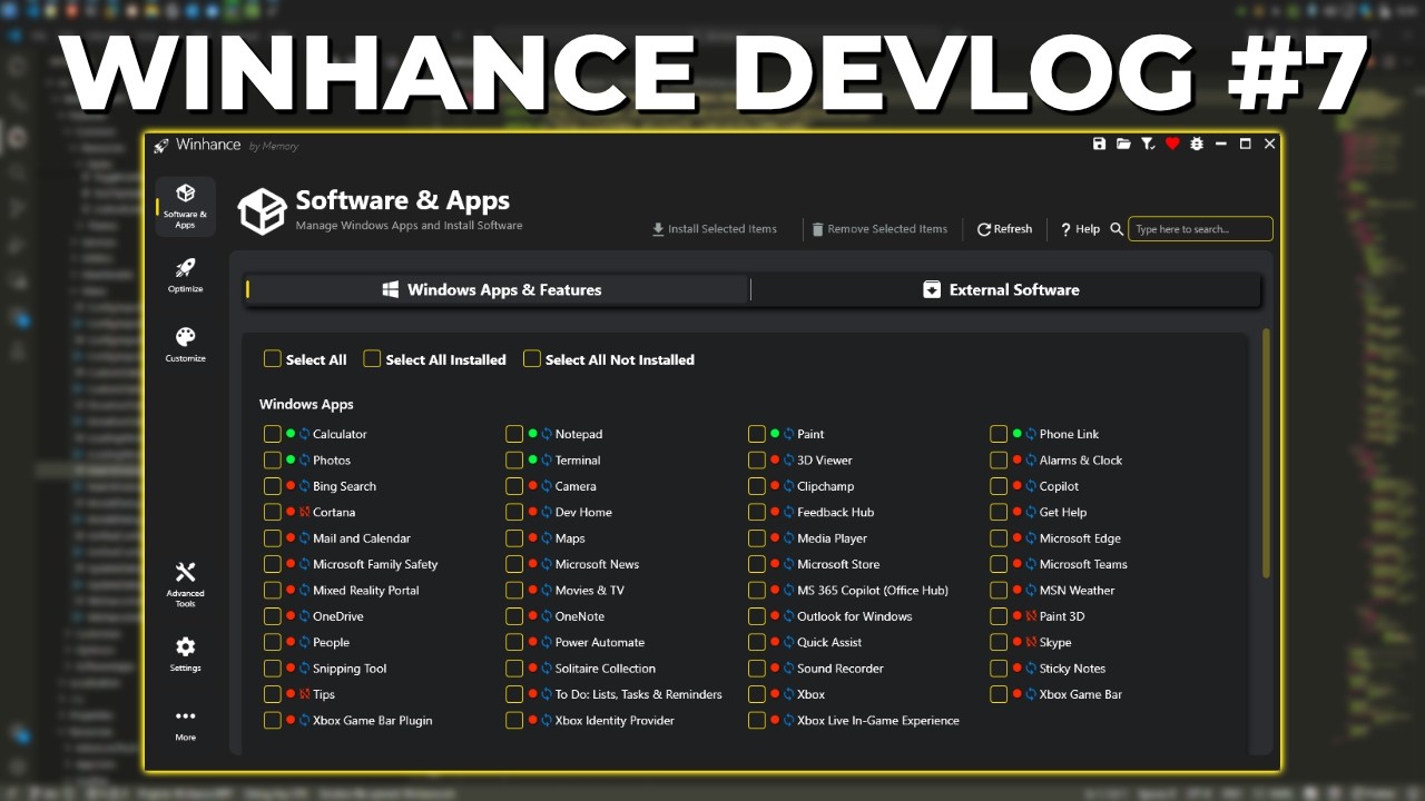 I Finally Fixed the OneDrive Installation Status Issue! | Winhance Devlog #7