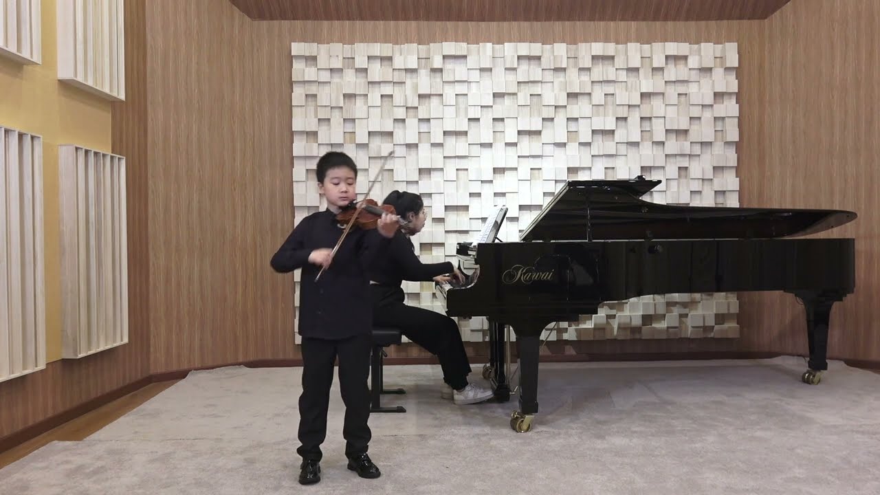 Tengying Ma, Category 1, 8 years old, Beriot Concerto No 9 in A Minor, Op104