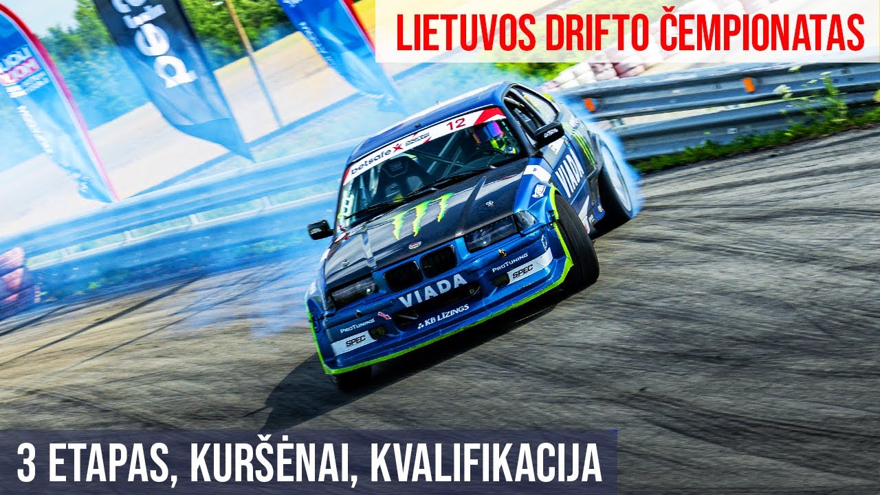 Lietuvos drifto čempionatas 2022, 3 etapas, Kur&scaron;ėnai kvalifikacija // Baltic drift championship R5