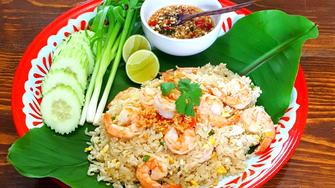Super easy and delicious | Shrimp fried rice | Khao pad goong