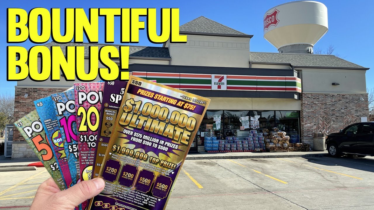 BOUNTIFUL BONUS! 💰 2X $50 Tickets 🔴 $220 TEXAS LOTTERY Scratch Offs