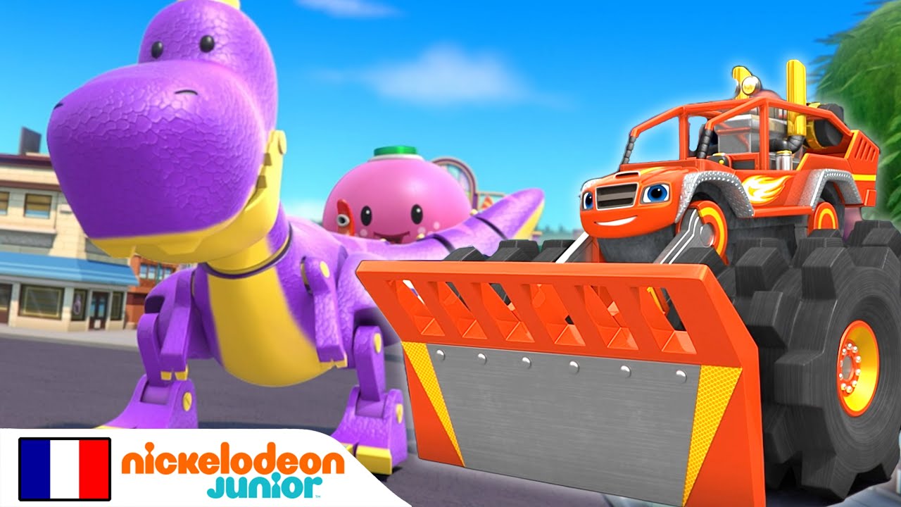 Blaze et les Monster Machines | Blaze et les jouets g&eacute;ants | Nick Jr.
