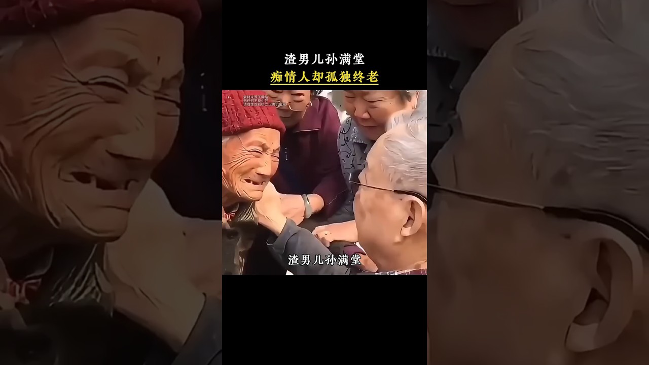 渣男儿孙满堂，痴情人却孤独终老！#黄彩霞#爱情#渣男