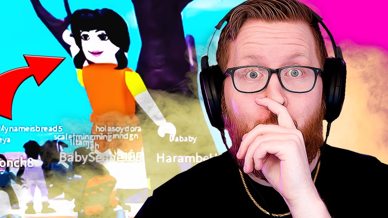 I played SQUID GAME Roblox for the 1st time