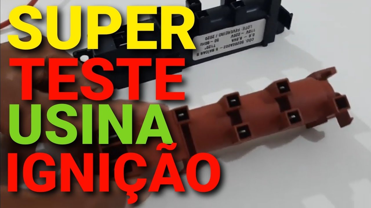 COMO TESTAR USINA DE IGNIÇÃO DE COOKTOP