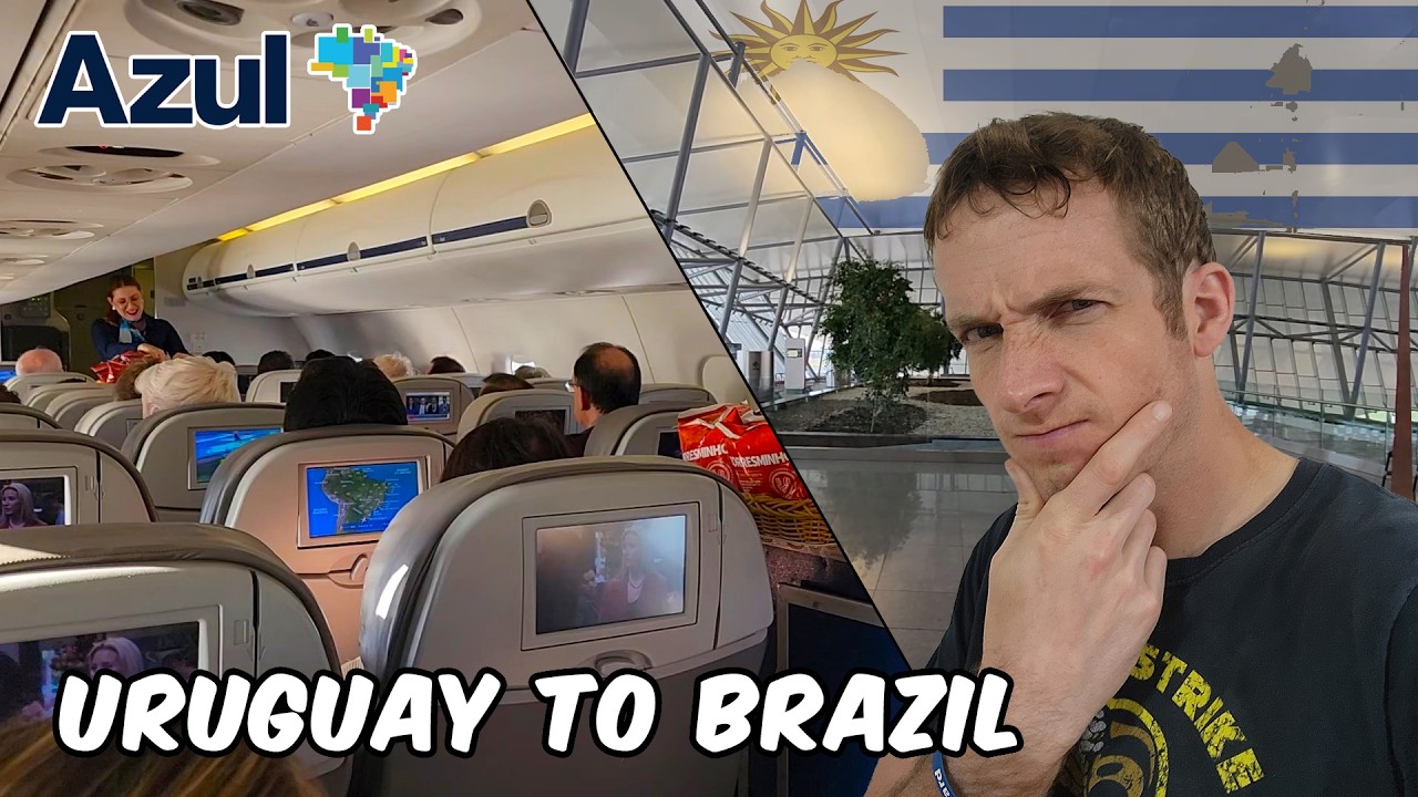 Azul Airlines: Review of Food, Service, & Comfort | Montevideo to Rio de Janeiro