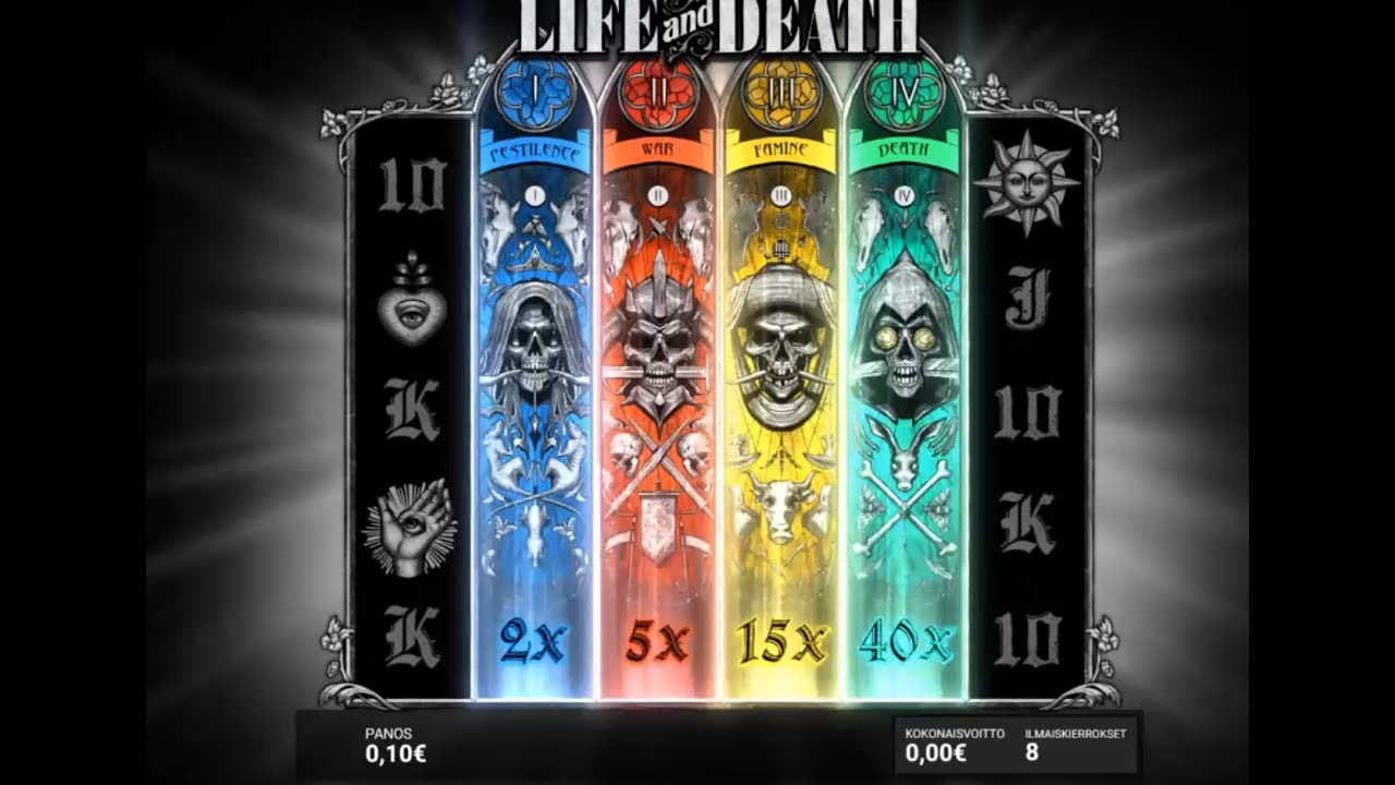 Hacksaw Life and Death huge 4559x win on 4 Scatter bonus!