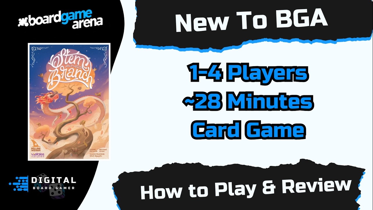 Новинка в BGA: Stem and Branch, как играть в BGA