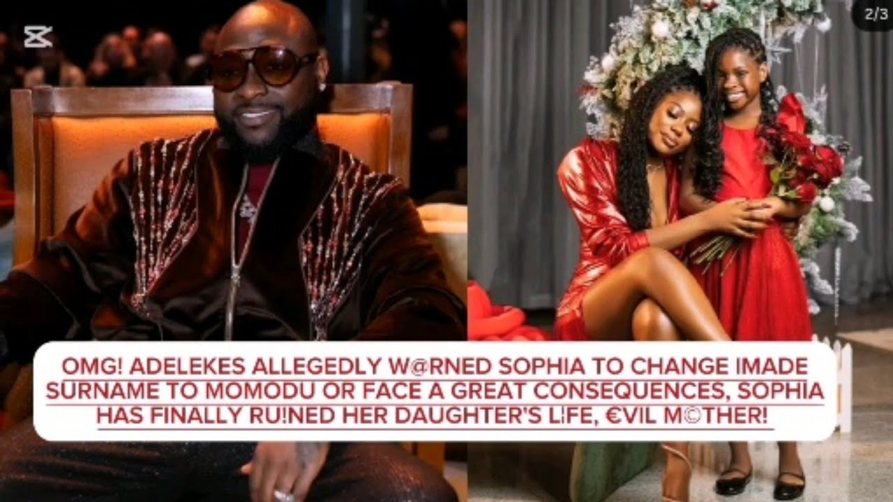 OMG! DAVIDO AND THE ENTIRE ADELEKE HAS FINALLY WASH OFF ON ANYTHING THAT HAS TO DO WITH IMADE