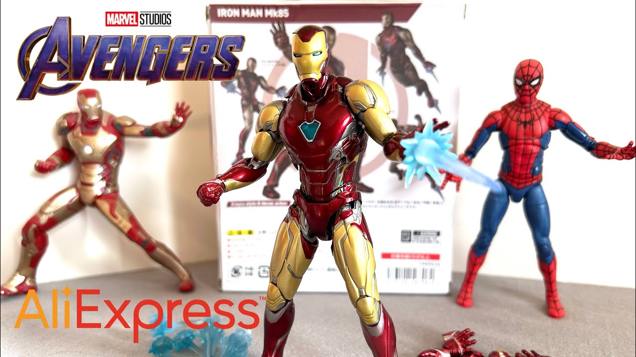 Iron Man Bootleg SH Figuarts figure bought from AliExpress for £6, is it as good as a £80 original??