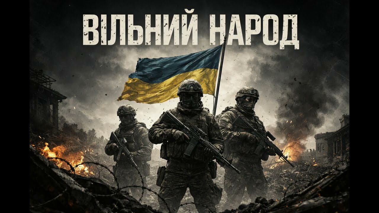Вільний Народ |  Ukrainian Post-Punk |  AI Music 2026