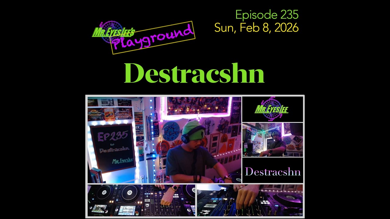 Playground Episode 235 w Destracshn - Feb 8, 2026 #dnb #160 #jerseyclub #footwork #turbo #jungle