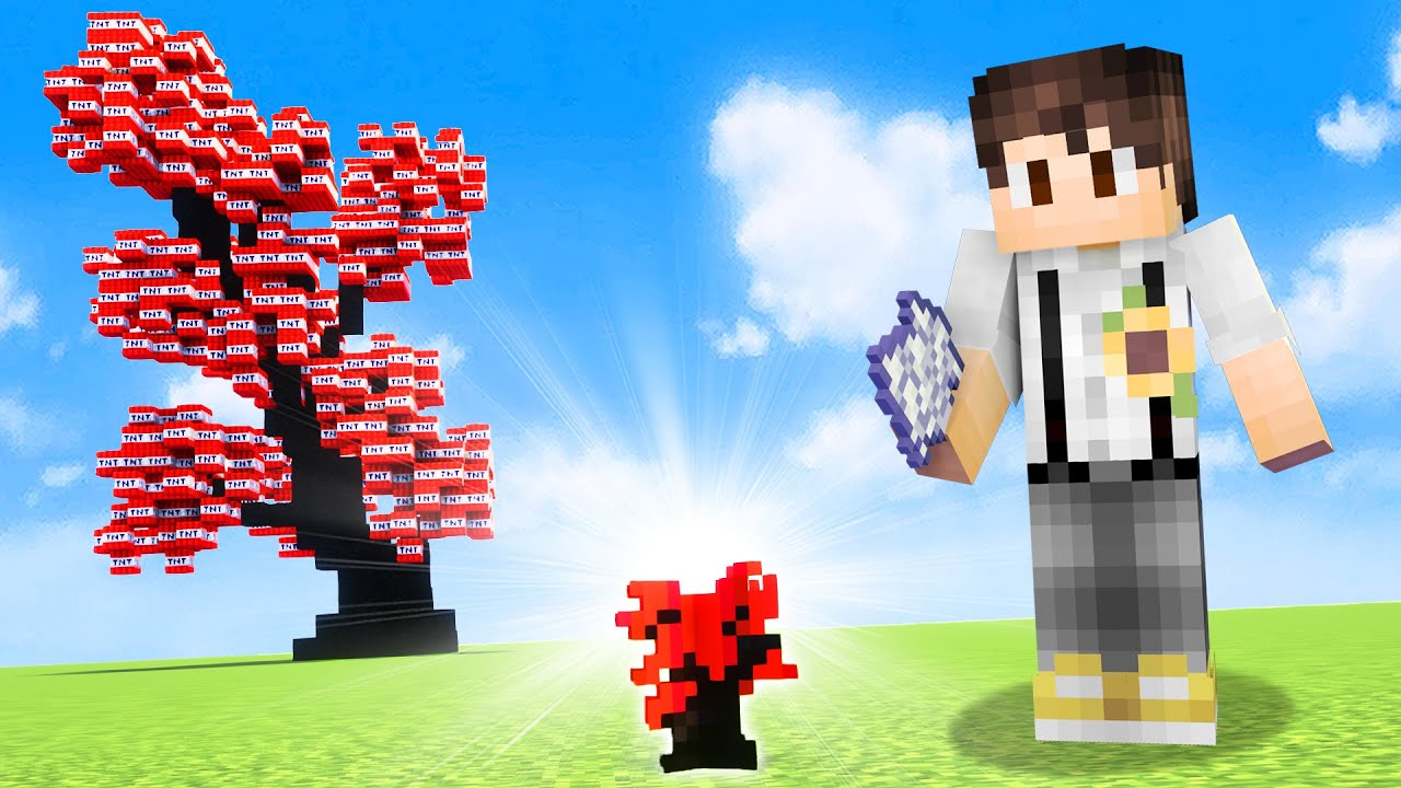 Minecraft, Aber Bäume Sind Super OP