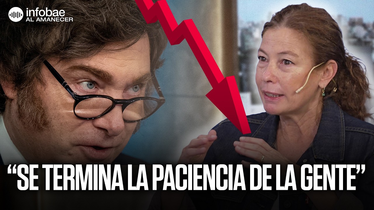 La ENCUESTA que PREOCUPA al GOBIERNO: Crece el RECHAZO a MILEI