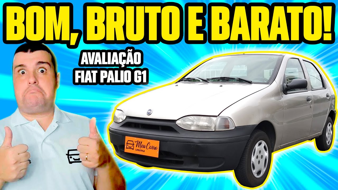 FIAT PALIO G1 - A 1ª GERAÇÃO do MELHOR POPULAR do BRASIL! (Avaliação)