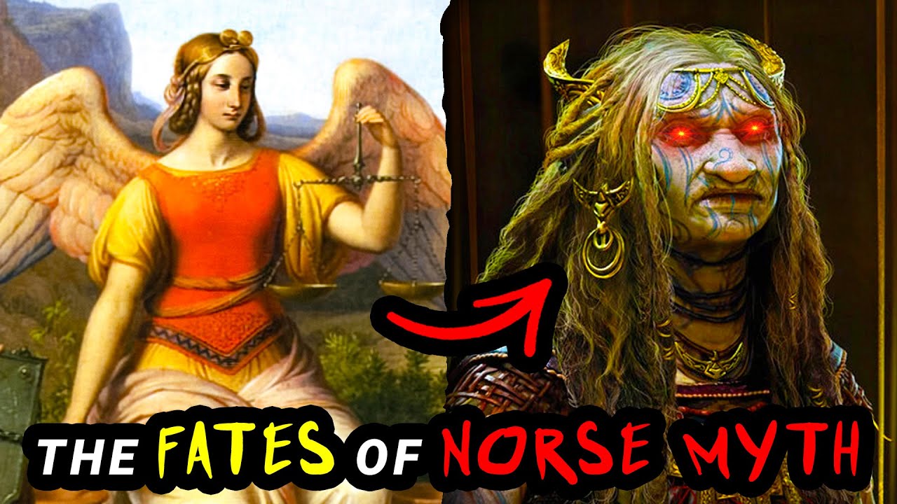The Messed Up Origins of THE NORNS (Nordic Fates) | Norse Mythology Explained