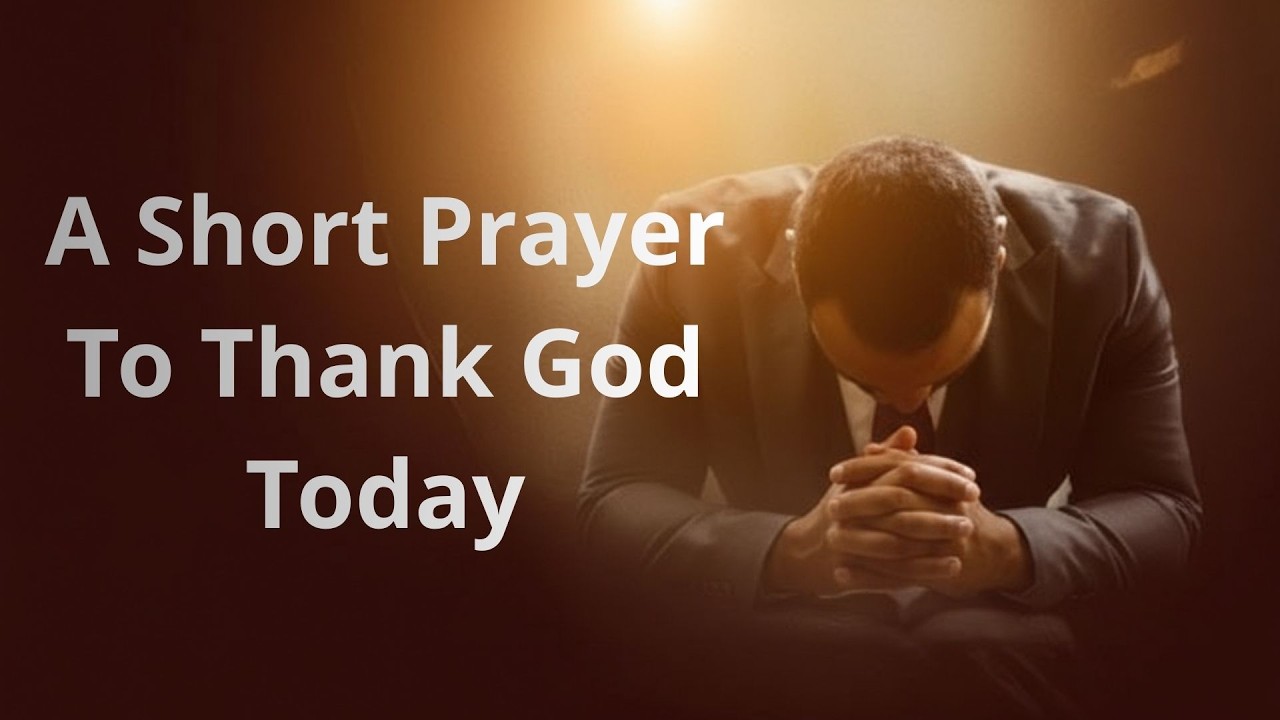 Lord, Thank You for Another Day _ Be My Eyes and Strength Today _ Powerful Morning Prayer