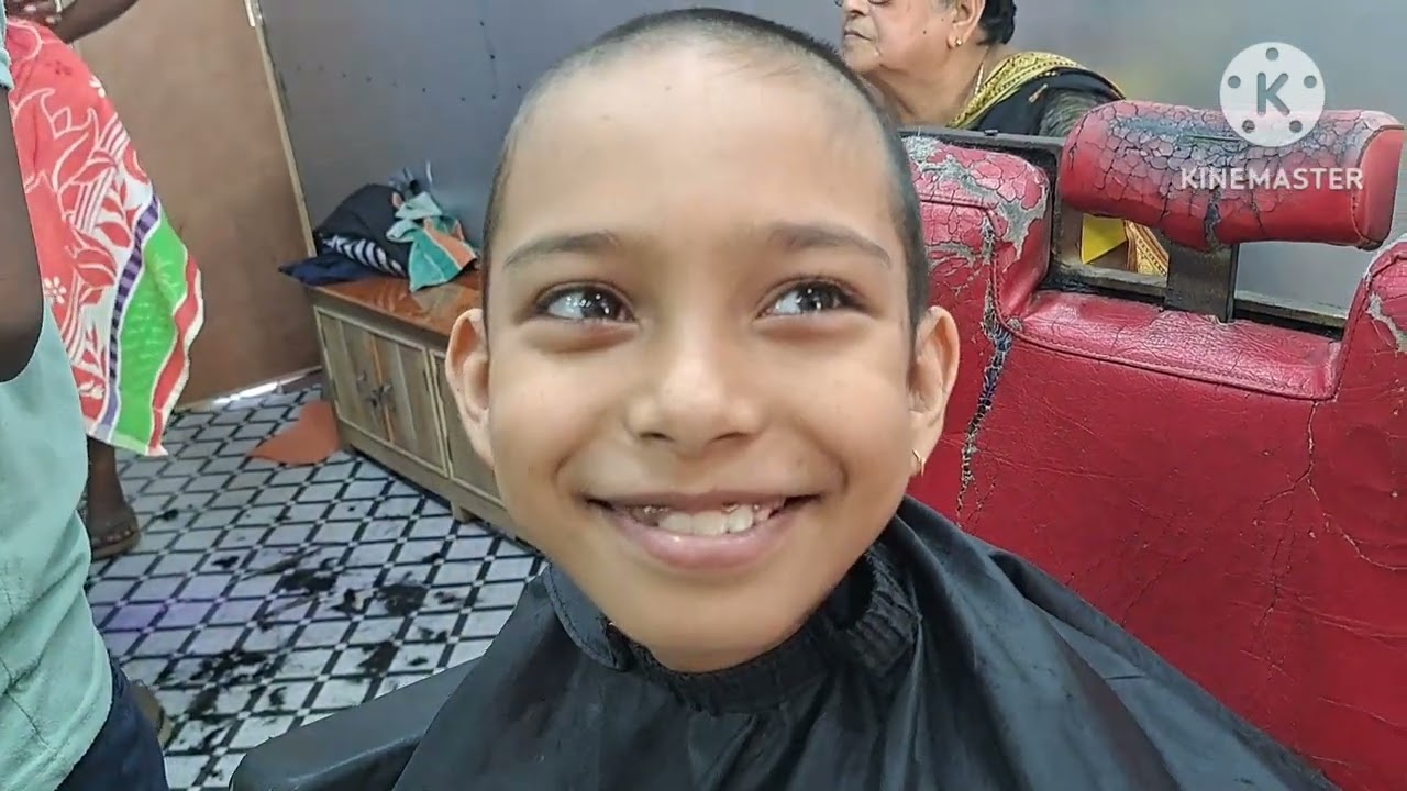 সোনা মা এর ন্যাড়া মাথা হওয়ার কিছু মুহুর্ত ❤️❤️❤️❤️❤️#bengalivlog