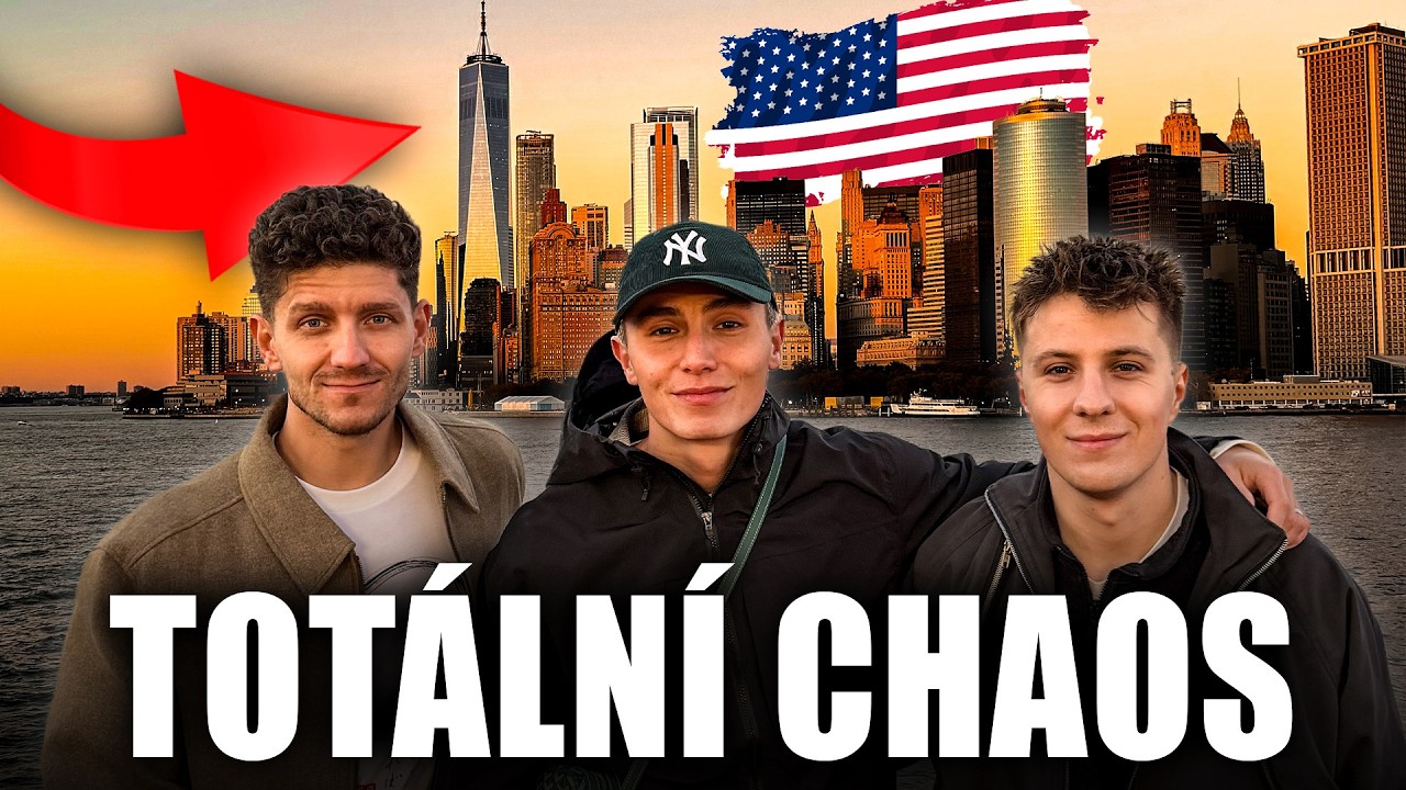 NEWYORK JE CHAOS!🇺🇸 ZPĚT V USA!! PRVN&Iacute; DOJEM!