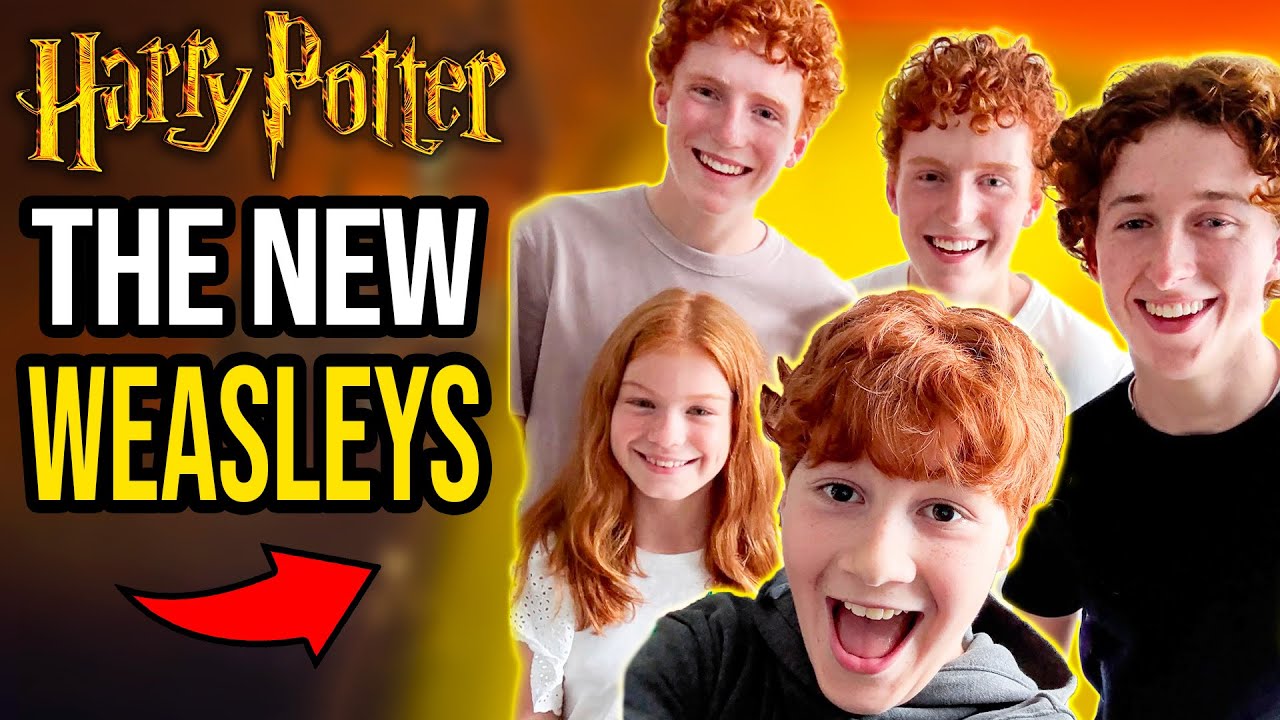 Meet the NEW Weasleys! Fred, George, Ginny & Percy Cast in Harry Potter Reboot