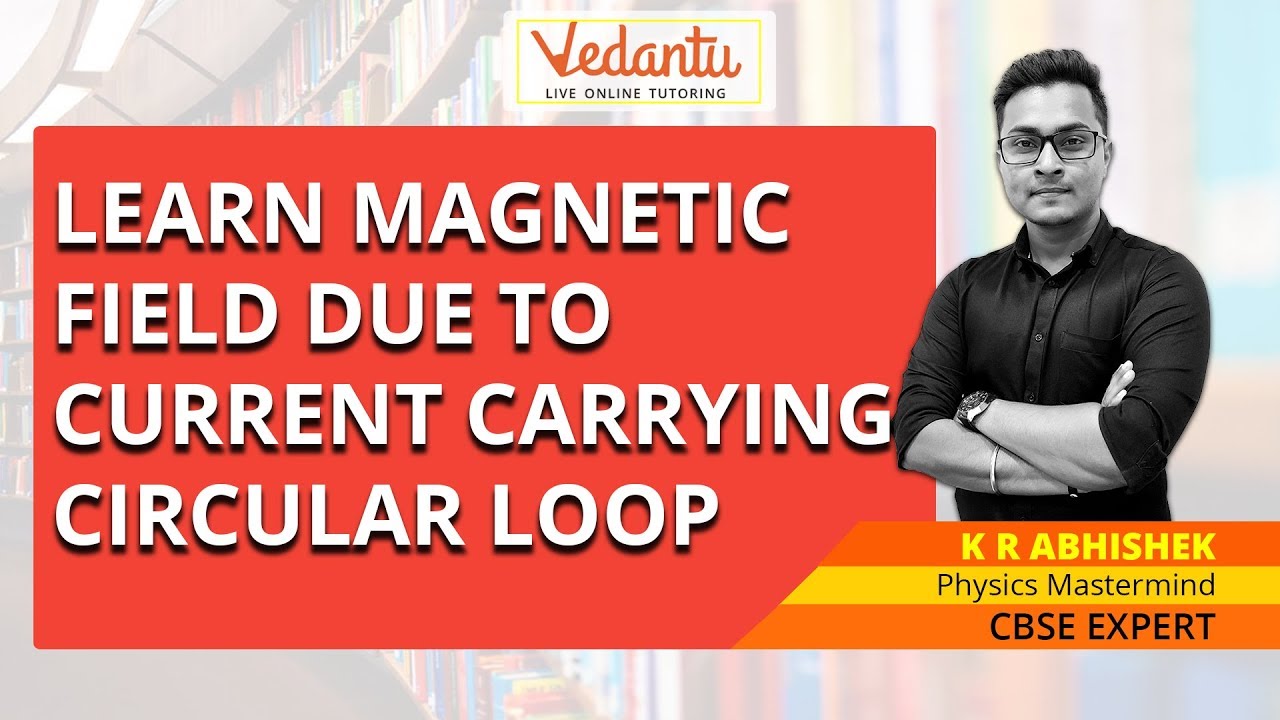 Learn Magnetic Field due to Current Carrying Circular Loop | Class 10 Physics | Clock Face Rule
