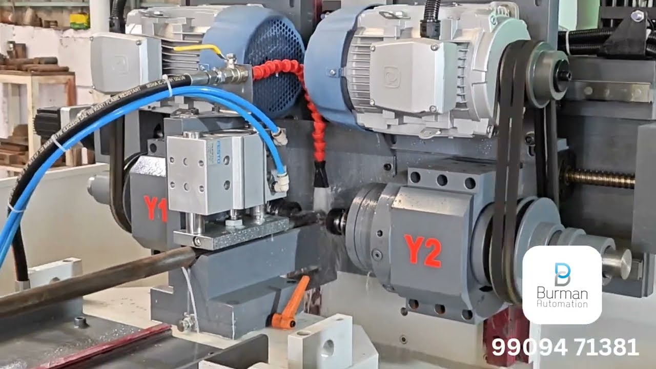 Double Spindle Milling CNC SPM Machine