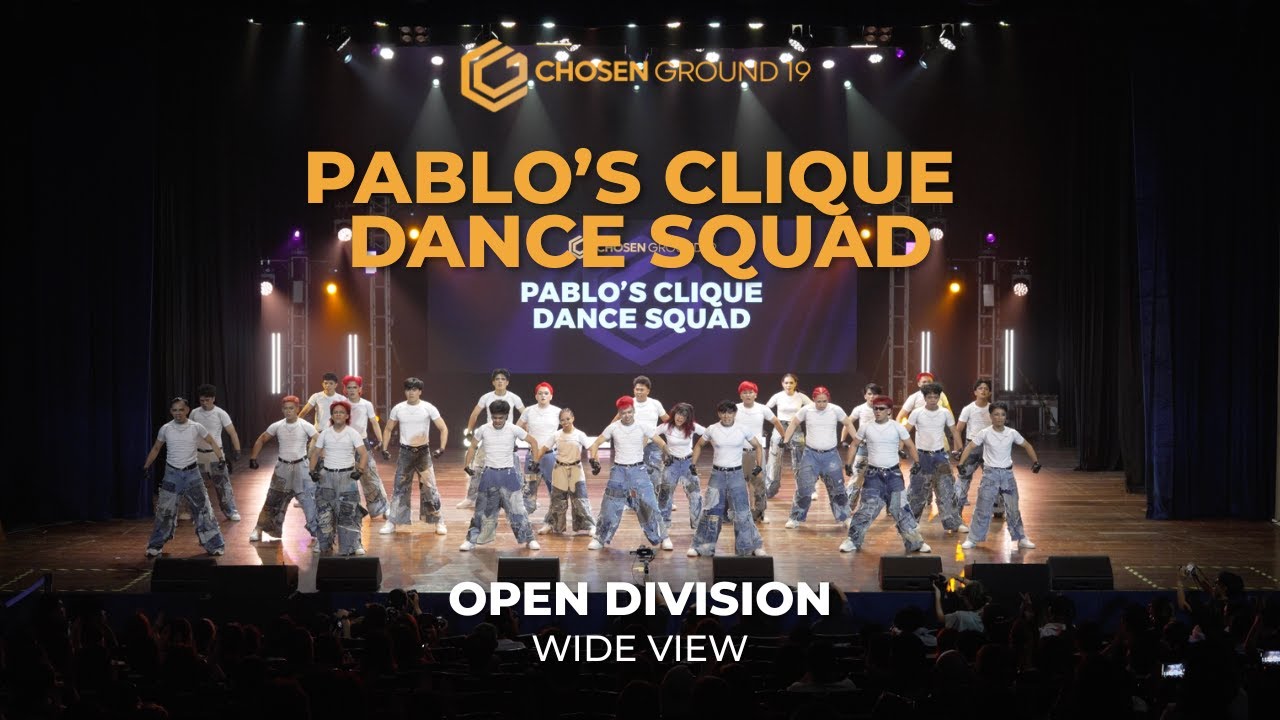 Pablo’s Clique Dance Squad | Open Division | Chosen Ground 19 [WIDE VIEW]