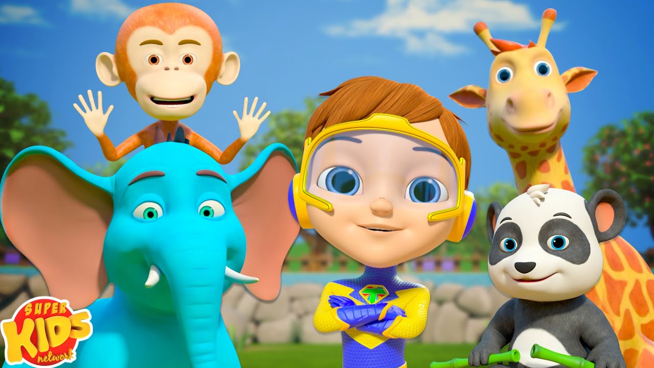 Singing at the Zoo: We Are Going to the Zoo Song for Children