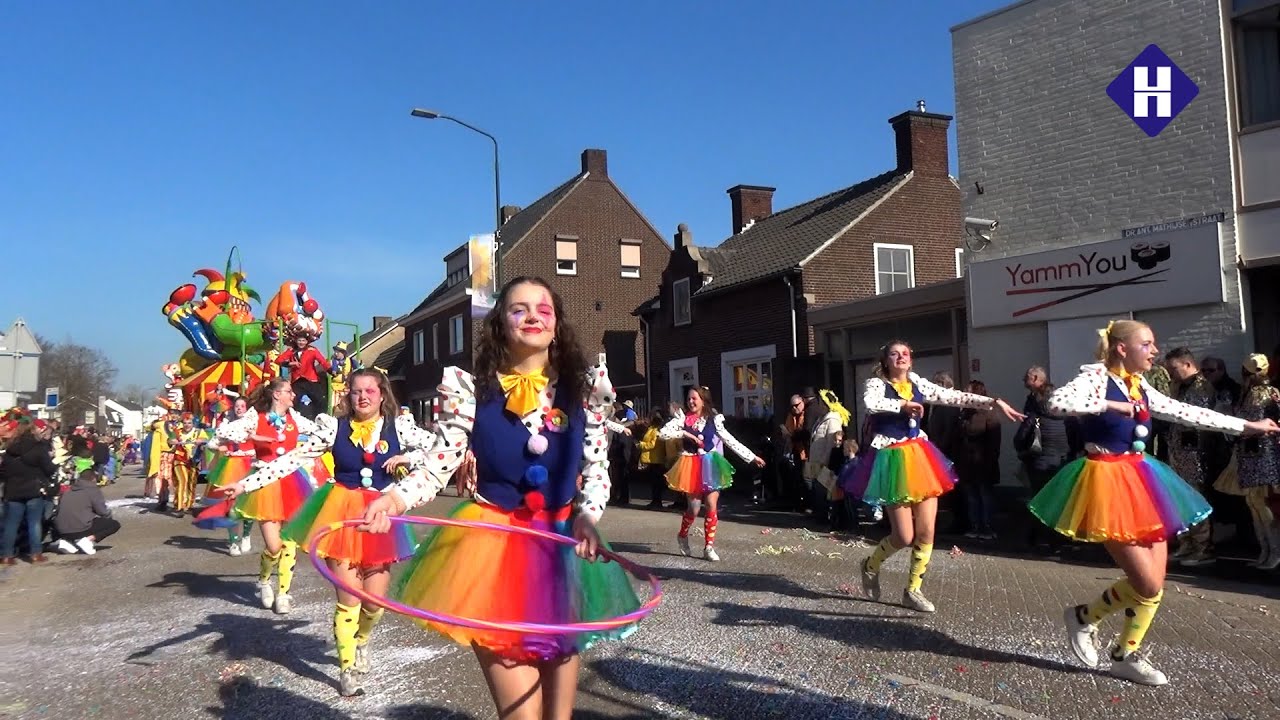Televisieregistratie van de Carnavalsoptocht in Budel 4 maart 2025