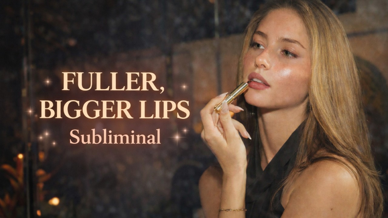 BIGGER LIPS SUBLIMINAL 💄 FULL & PLUMP LIPS ✨