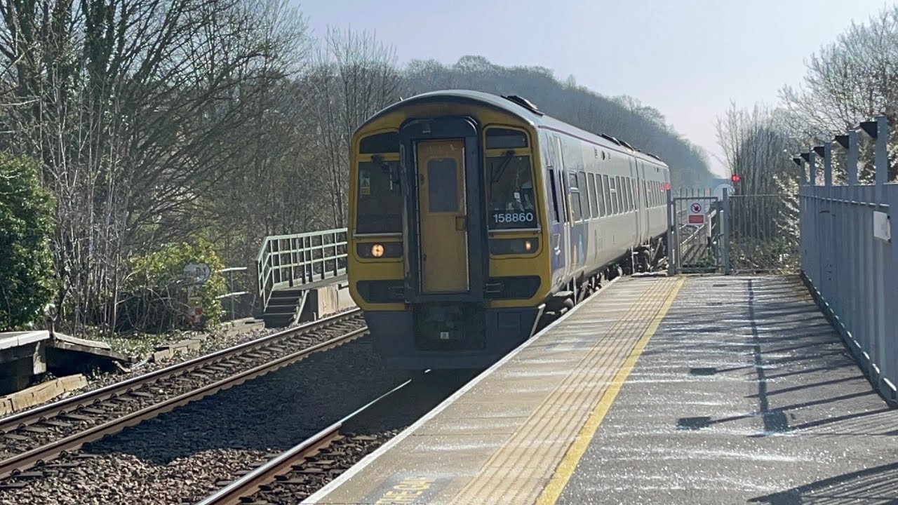 Northern trains 158860 1L56 Lincoln to Leeds 11;45 Lea Road 19/3/2026